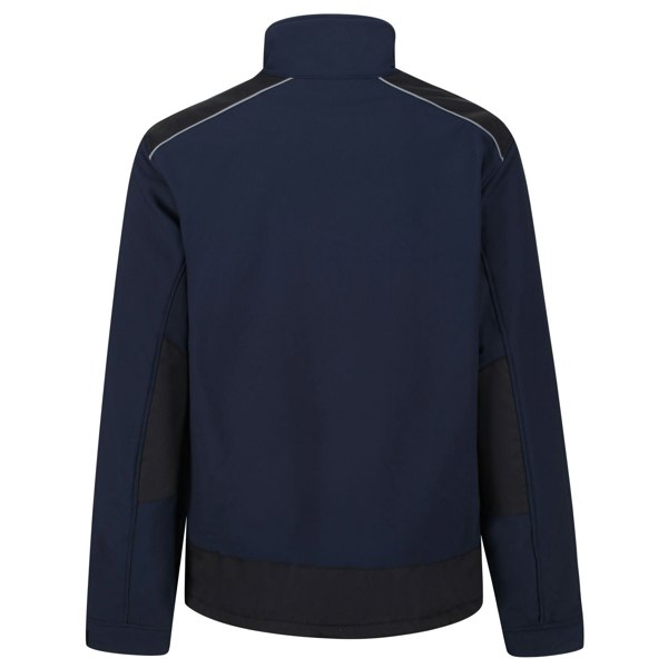 Regatta Men's Sandstorm Workwear Softshell Jacket - Navy/Black