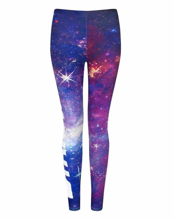 Star Wars Womens Purple Cosmic Leggings