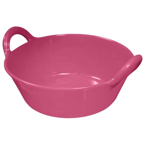 Ketoplastics Skip Feed Bucket Feeder Trough with Integrated Handles Small Skip S1-11L - Pink