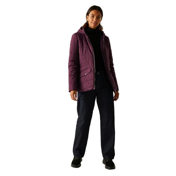 Regatta Womens/Ladies Agara Padded Jacket - Fig/Black - 