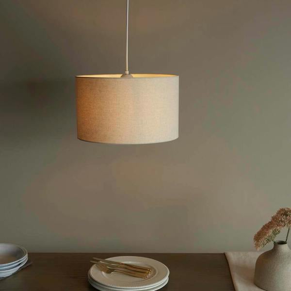 Pagazzi Lighting Hinton 35x21 Natural Shade