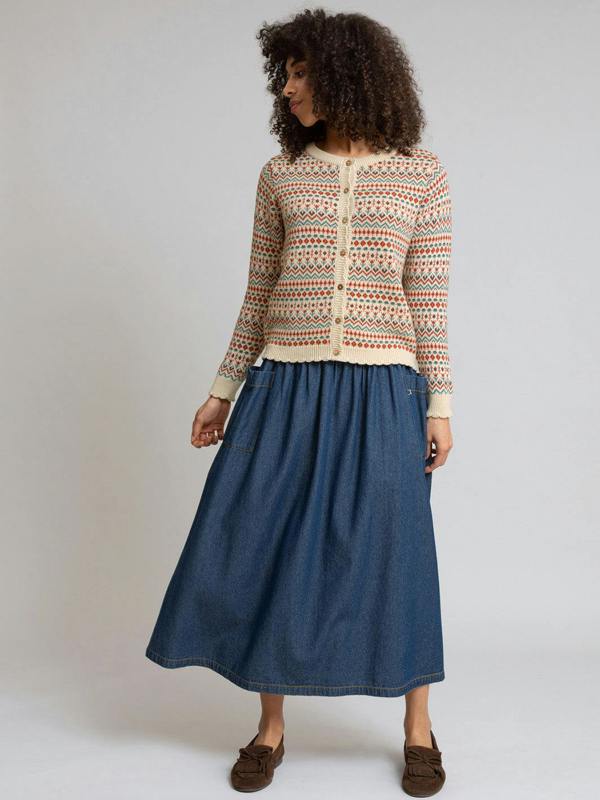 Kite Womens Organic Mudeford Denim Skirt