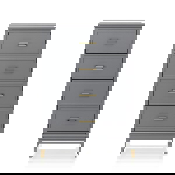 Dorel Home Westerleigh 4 DRW Dresser Graphite Grey