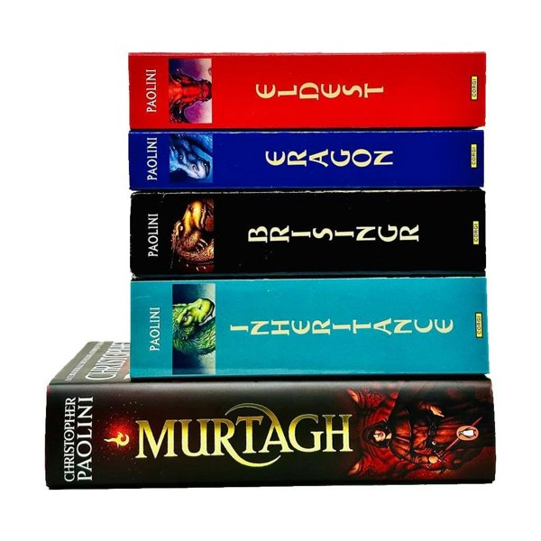 Christopher Paolini The Inheritance Cycle 5 Books Eragon, Eldest, Brisingr, Inheritance & Murtagh