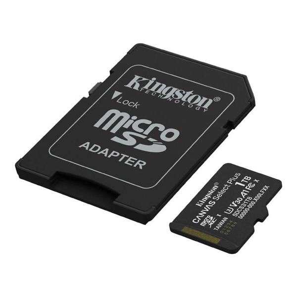 Kingston Canvas Select Plus MicroSD 150MBs Class 10 1TB with Adapter
