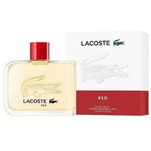 Lacoste Red 125ml Eau De Toilette EDT Spray For Him