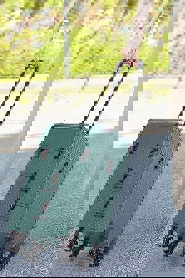 Living and Home 3 in 1 Professional Rolling Cosmetic Train Case Trolley Case Beauty Storage Box Luggage Storage Organizer