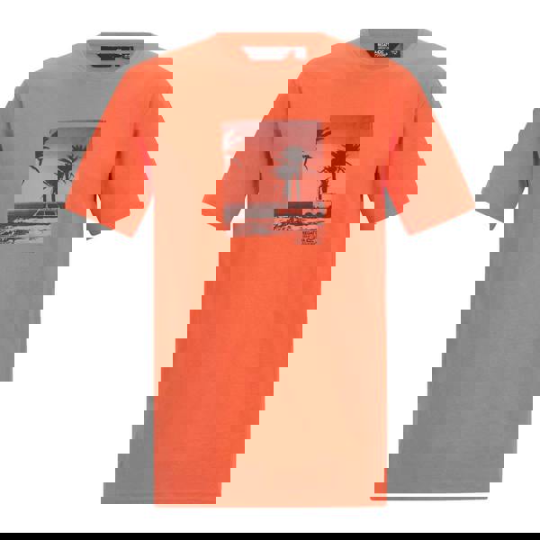 Regatta Mens Cline IX Beach T-Shirt - Tigerlily Orange