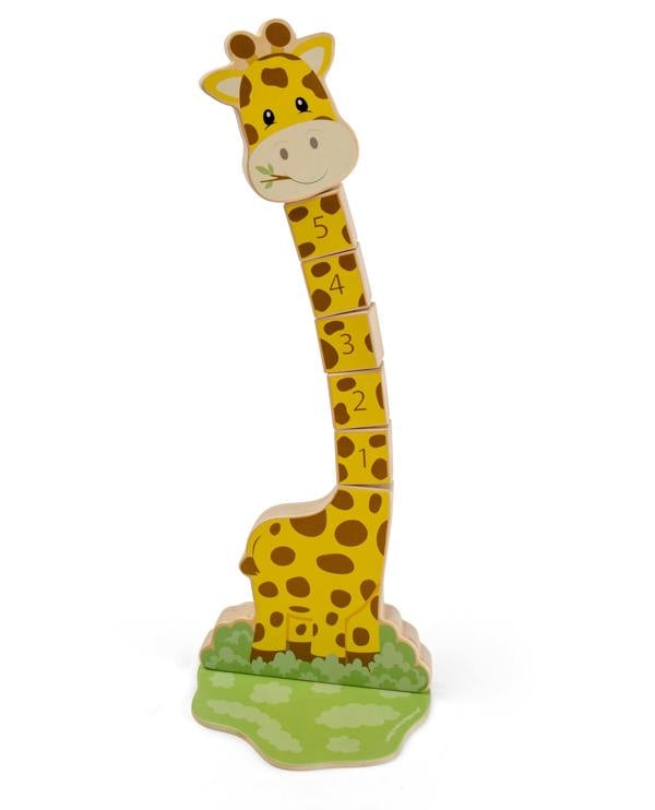 Bigjigs Toys Counting Wobble Neck Giraffe