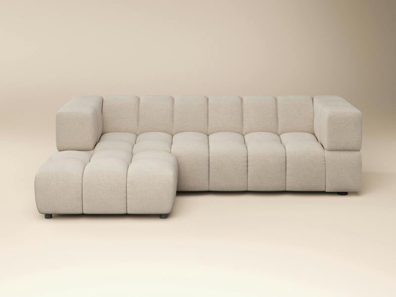 SOLACE+CO Jenson Sofa with Footstool