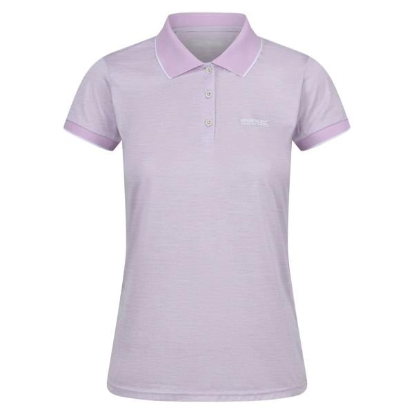 Regatta Womens Remex II Polo Neck T-Shirt - Lilac Frost