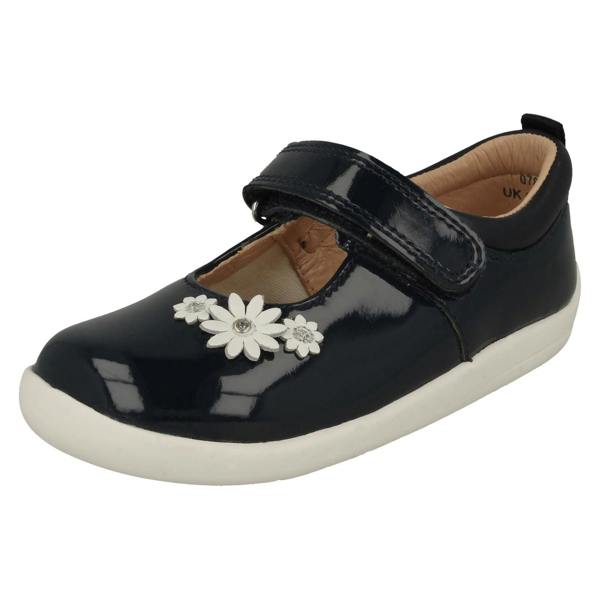 Start-rite Girls Startrite Flower Detailed Shoes - Fairy Tale
