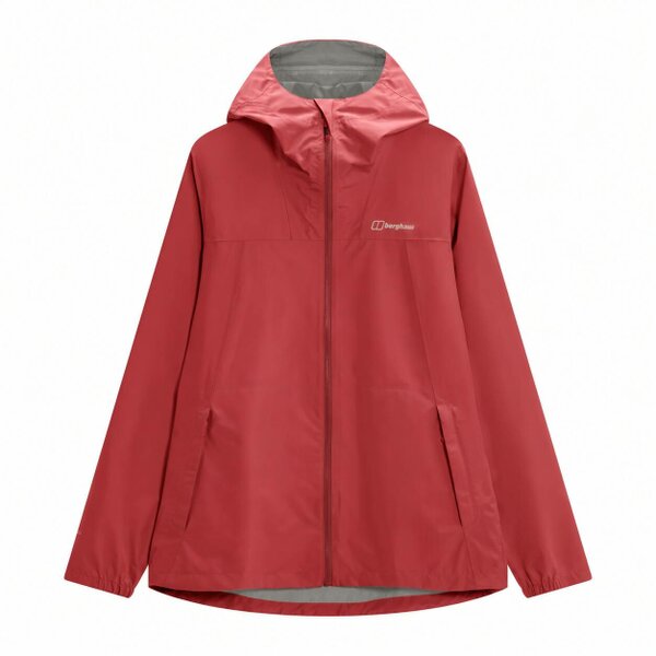 Berghaus Mens Deluge Pro 3.0 Rain Jacket Waterproof Coat Red