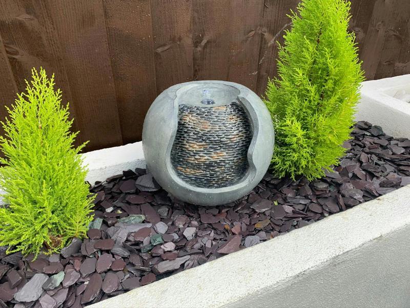 Tranquillity Water Features Pebble Urn Modern Water Feature