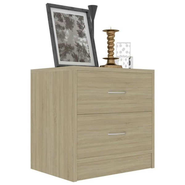 Berkfield Bedside Cabinet Sonoma Oak 40x30x40 cm Engineered Wood