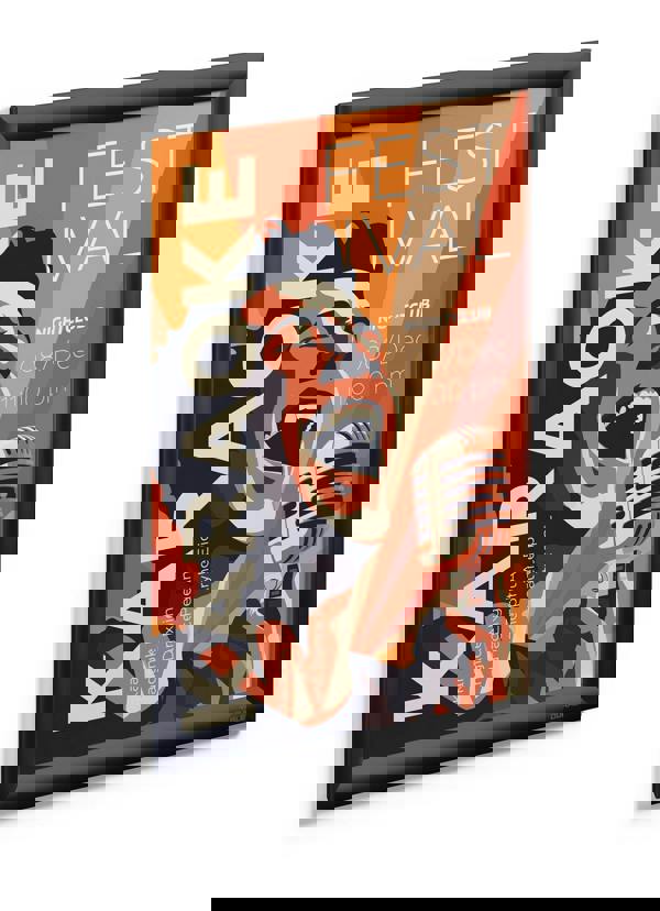 Durable Aluminium Snap Frame Retail Clip Poster Holder Notice Board | A3 Black