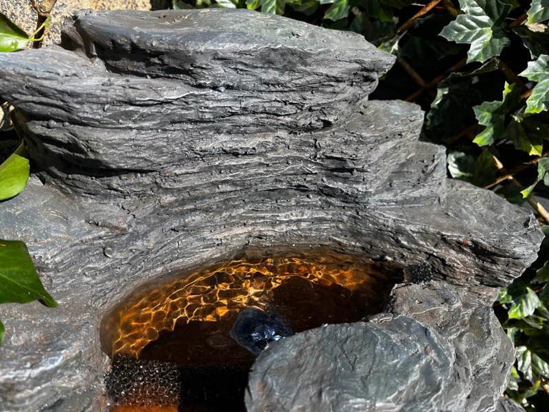 Tranquillity Water Features Hinokias Rock Effect Water Feature
