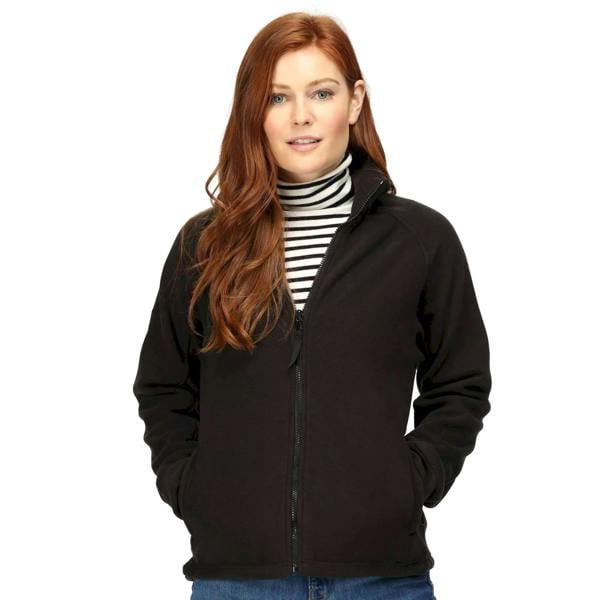 Regatta Ladies/Womens Thor III Fleece Jacket (280g GSM) - Black - 