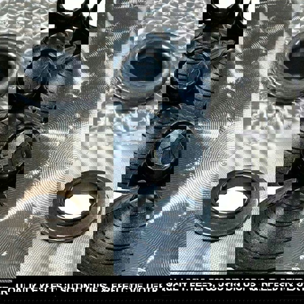 Image of Quality Eyelets, Suction Cups and Reflective Outer used on the internal Thermal Blinds for Campervans and Vans.