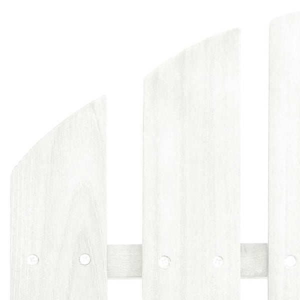 Berkfield Garden Adirondack Chair with Table Solid Fir Wood White