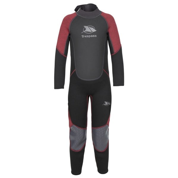 Trespass Childrens/Kids Amigo 3mm Wetsuit - Merlot Marl