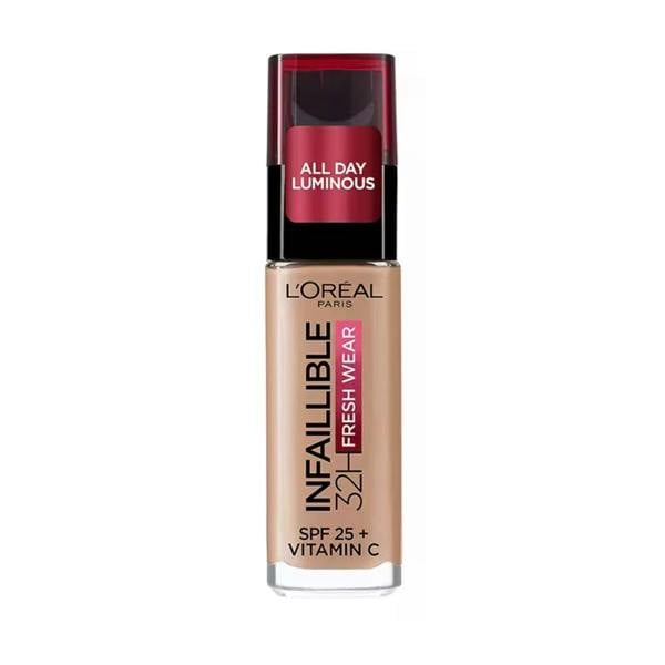 2 x L'Oreal Paris Infaillible 32H Fresh Wear Liquid Foundation - 280 Natural Sun