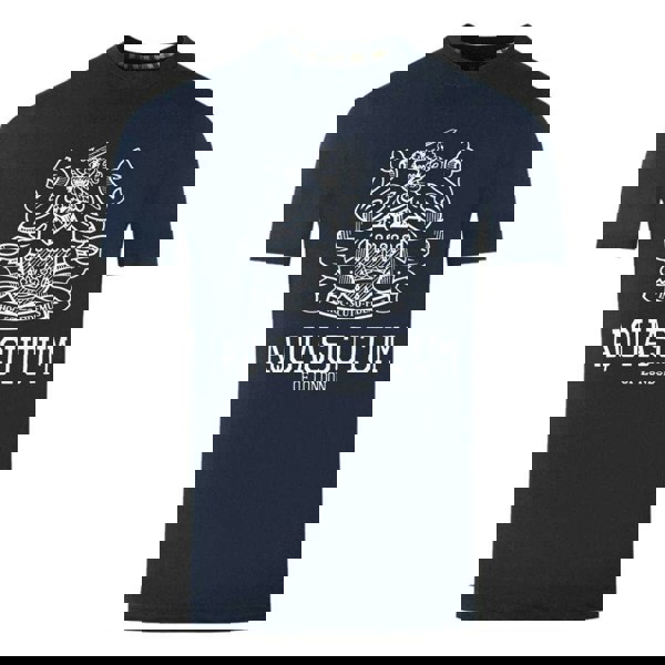 Aquascutum Mens London Aldis T-Shirt - Navy Blue