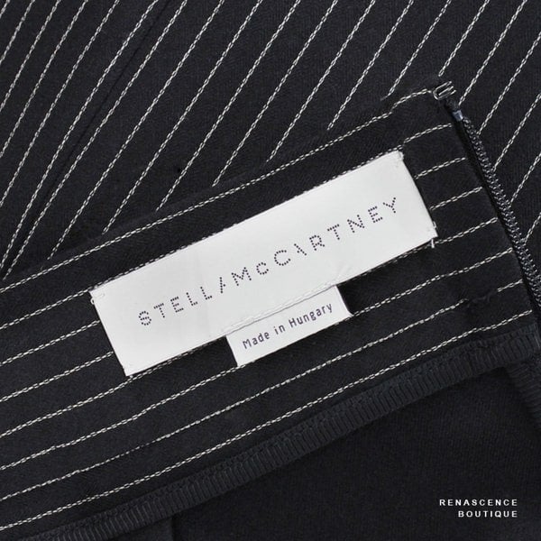 A Stella McCartney elegant mini skirt in a pinstripe fabric