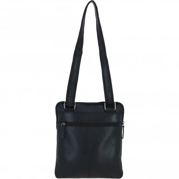 Leather Company Real Leather Messenger Bag with Multiple Pockets: MOSCOW