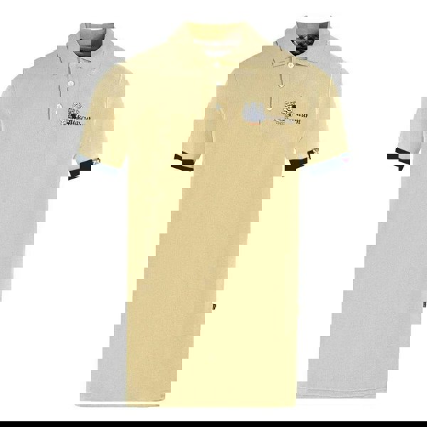 Aquascutum Unisex Adult London Aldis Polo Shirt - Beige