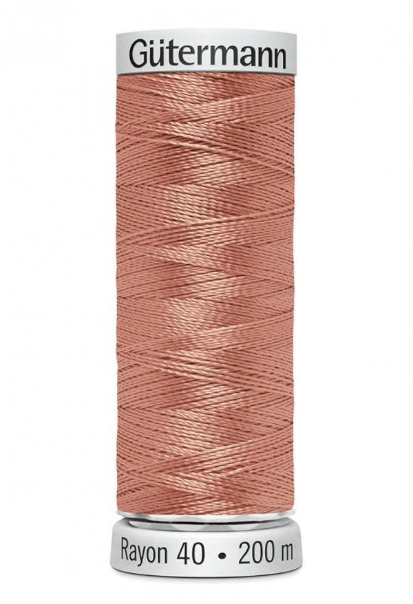Gutermann No 40 Sulky Rayon Embroidery Thread 200m Rayon Thread Suitable For Embroidery