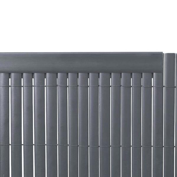 Edging / Stabilising Strips for PVC Screening - Grey 4 Pack