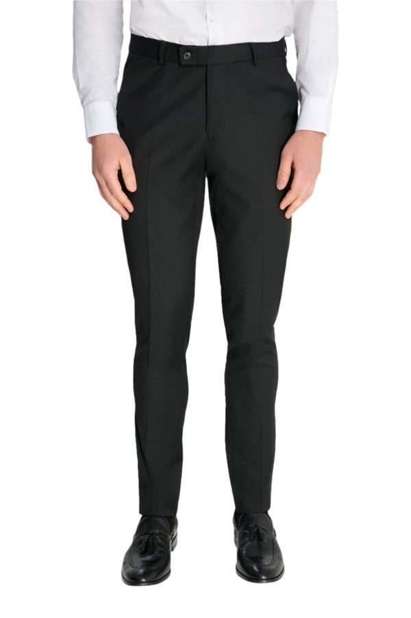 Carter & Jones Edina Plain Trousers in Black