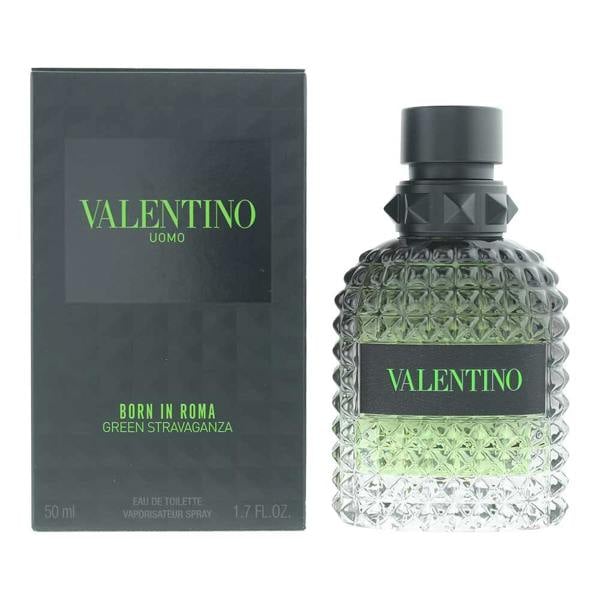 Valentino Uomo Born In Roma Green Stravaganza Eau de Toilette 50ml Spray for Him