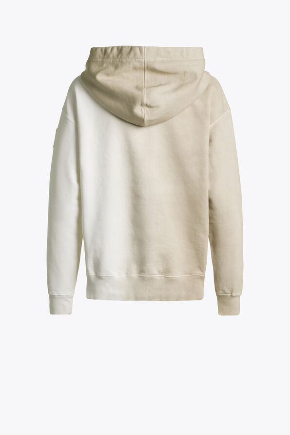 Parajumpers Cher Shaded Brand Logo Faded Hoodie - Beige