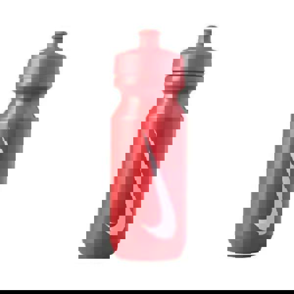 Red Nike Big Mouth water bottle with swoosh logo, 22oz