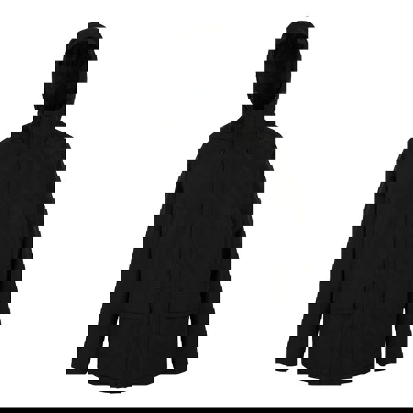 Regatta Mens Savon Insulated Waterproof Jacket - Black/Dark Grey