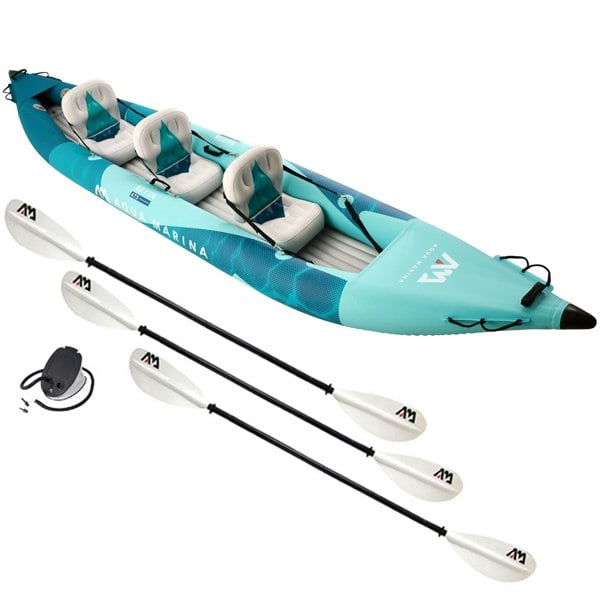 Aqua Marina Betta 475 Inflatable Leisure Kayak Package 2/3 Person - New 2026