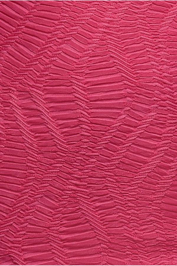Front Knot Twist Midi Dress - Magenta DR4409