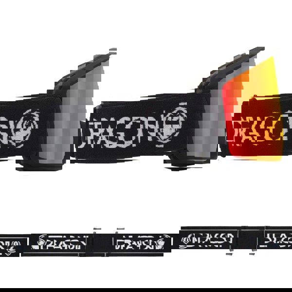 Dragon DXT OTG - Black with Lumalens Red Ionized Lens