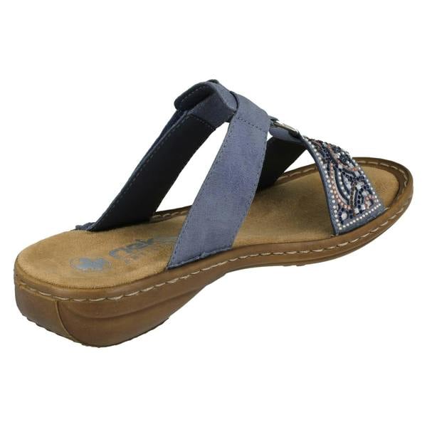 Rieker Ladies Rieker Mule Sandals 608K2