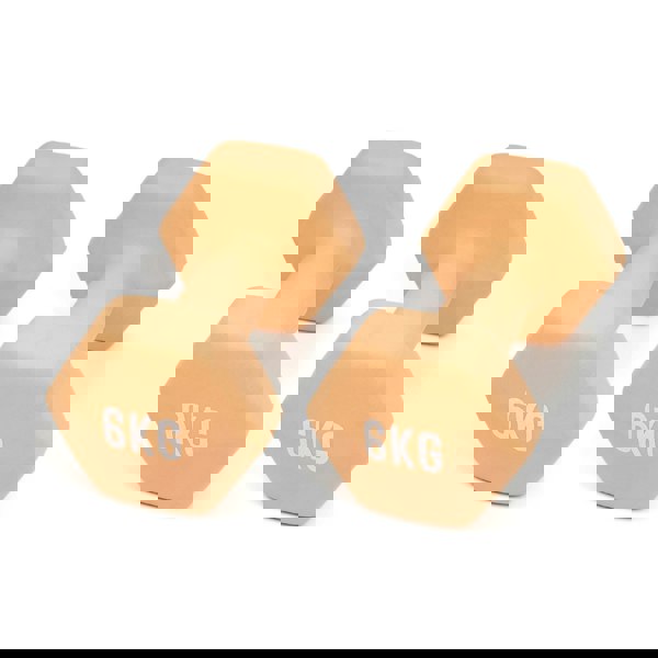 Myga Hex Dumbbell Pairs: 1kg to 10kg