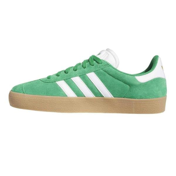 Adidas Mens Gazelle Suede Skateboarding Trainers - Green - 