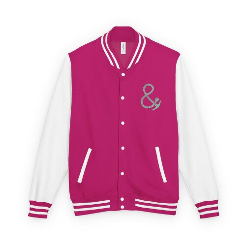 Anchor & Crew Set Point Social Volleyball Club League Cotton Varsity Letterman Jacket