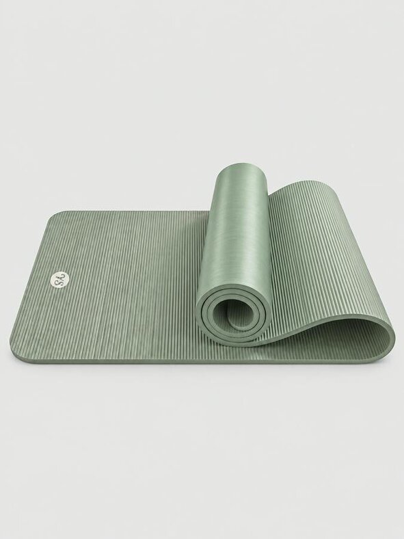 Yoga Studio Fitness Pilates Yoga Mat 10mm - Sage Green