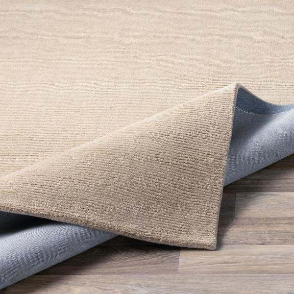 Livabliss Mystique-Hand Loomed Tan Wool Modern Rug
