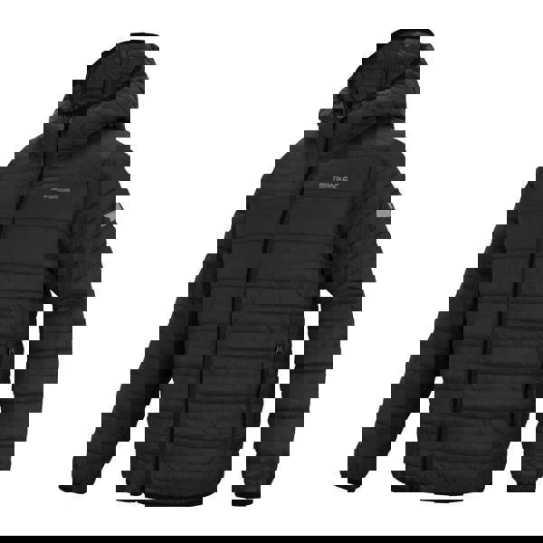 Regatta Childrens/Kids Hillpack Hooded Jacket - Black - 