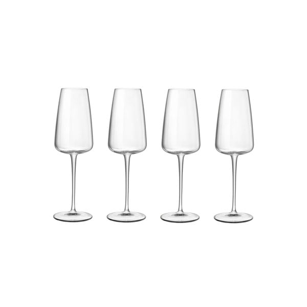 Luigi Bormioli: Talismano Champagne Flute Glasses 210ML x 4 Pack
