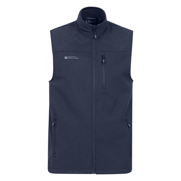 Mountain Warehouse Mens Grasmere Gilet - Dark Blue - 