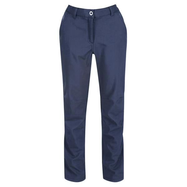 Regatta Great Outdoors Womens/Ladies Fenton Softshell Walking Trousers - Navy - 